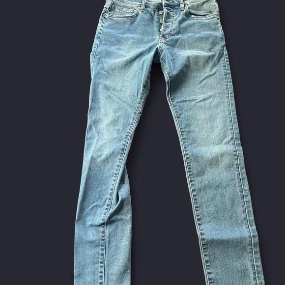 H&M &Denim High Waist Skinny Jeans • Size 29 • Light Wash - Picture 2 of 8